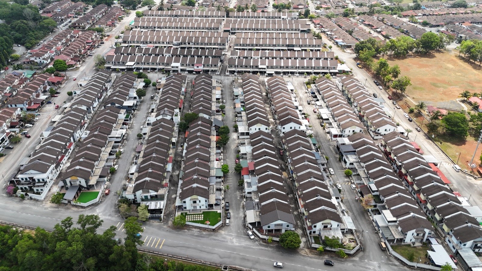 Aerial view of Bandar Indera Mahkota 2, Kuantan